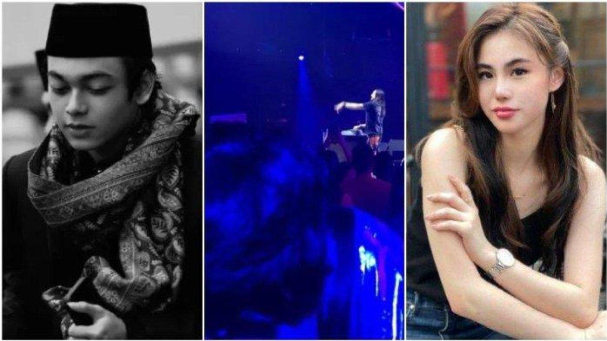 Gus Zizan diduga bermesraan dengan Zoe Levana di sebuah klub malam