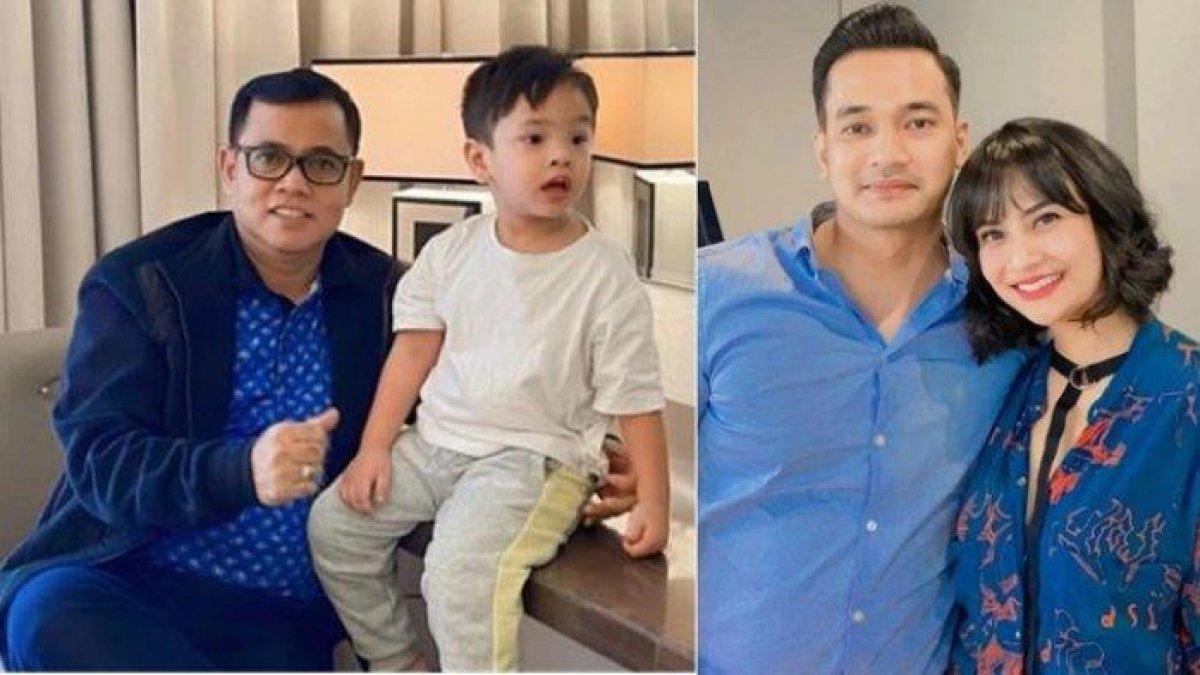 Haji Faisal bersama Gala Sky, anak mendiang