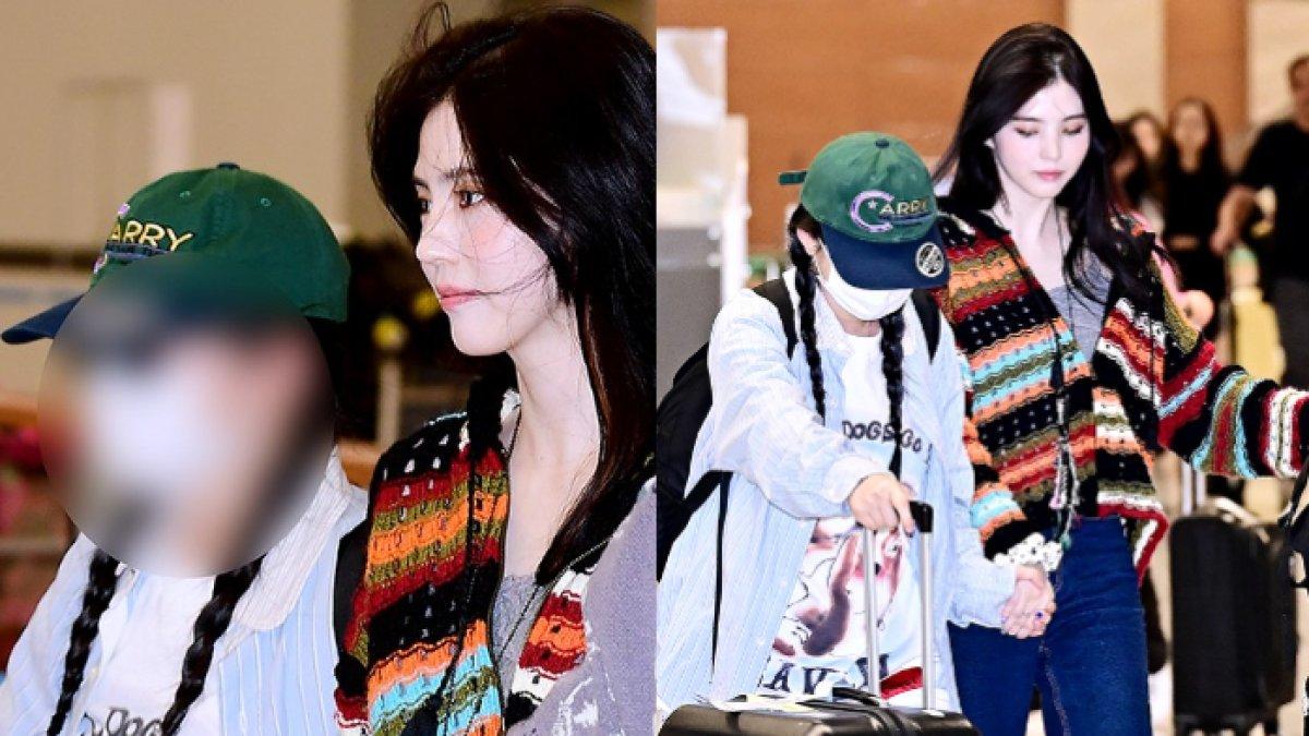 Han So Hee terlihat ditemani seorang wanita