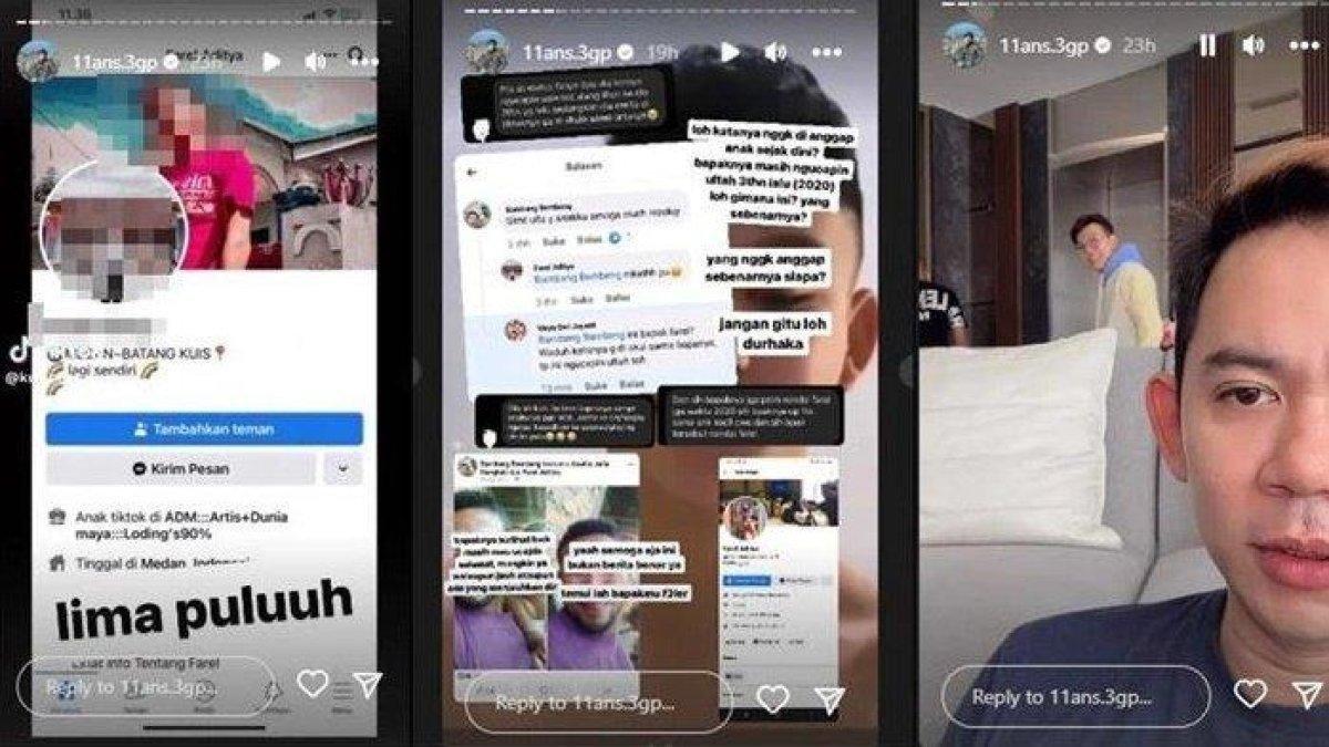 Hans Pranata kuak chat diduga antara Farel Aditya dan ayahnya