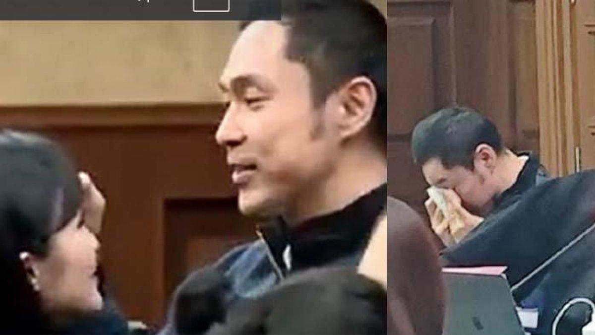 Harvey Moeis kembali menangis saat bacakan pledoi berisi pesan untuk istrinya, Sandra Dewi