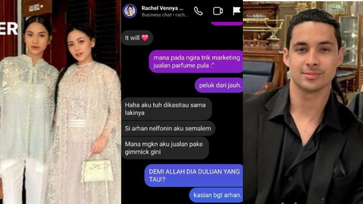 Heboh Azizah Salsha diduga selingkuh dengan Salim Nauderer. Rachel Vennya bak bongkar bukti.