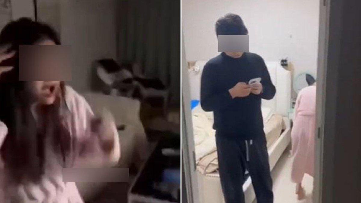 Heboh pria di China pergoki pacarnya sekamar dengan pria tak dikenal, langsung panggil polisi.