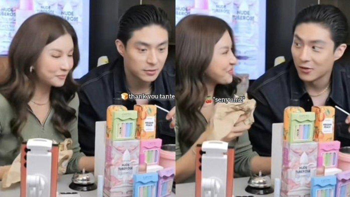 GIORGIO DIBERIKAN MINUMAN - Ibu artis Sarwendah buatkan minuman spesial untuk Giorgio Antonio, dicapture (9/7/2025). Perlakuan Naynay pada Gio tuai komentar.