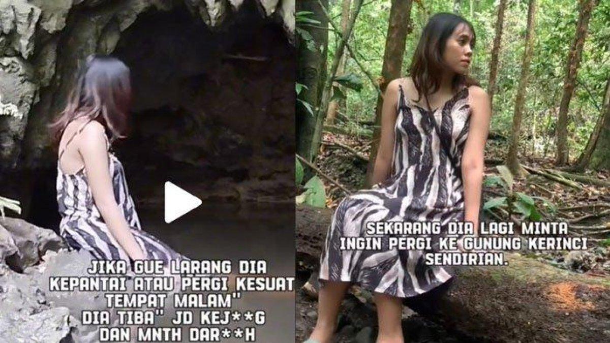 Ibu hamil bernama Aini ini kerap kali ngidam ingin ke pantai sendirian tengah malam