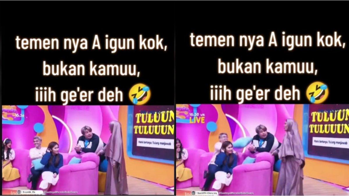 SENTIL RUBEN ONSU - Igun sentil sosok teman yang mualaf tapi belum ubah data KTP, reaksi Ruben Onsu terekam.