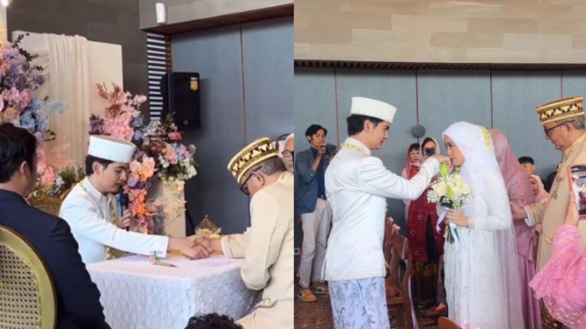 Ijab kabul Steven Alvero dan Kyna Sangadi