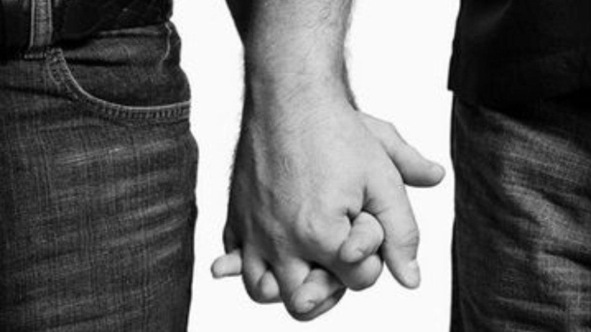 Ilustrasi pasangan sesama jenis atau gay.