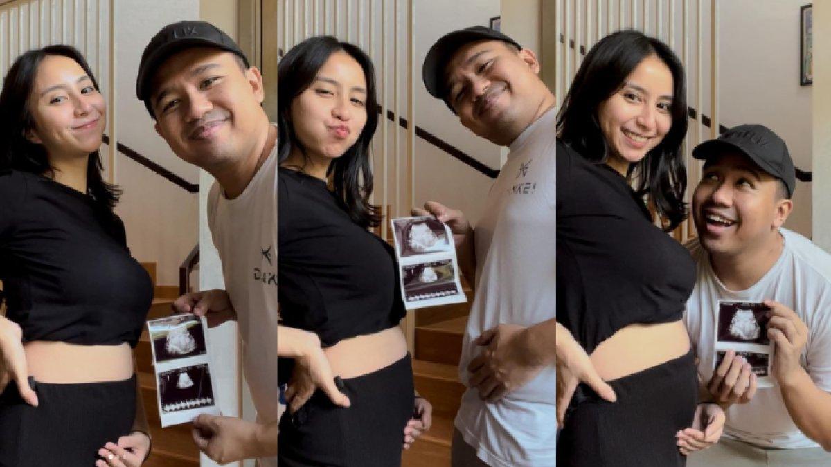 Potret kehamilan Clairine Clay istri Joshua Suherman