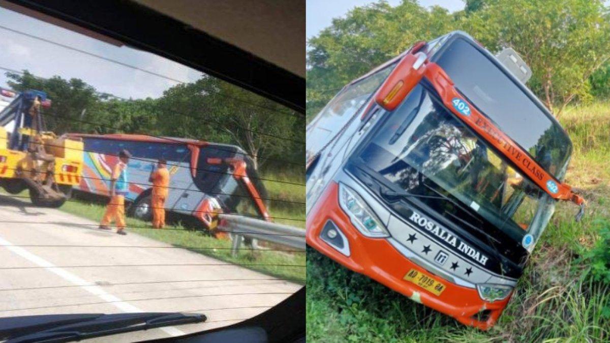 Sopir bus Rosalia Indah yang kecelakaan di tol Semarang-Batang ditetapkan sebagai tersangka