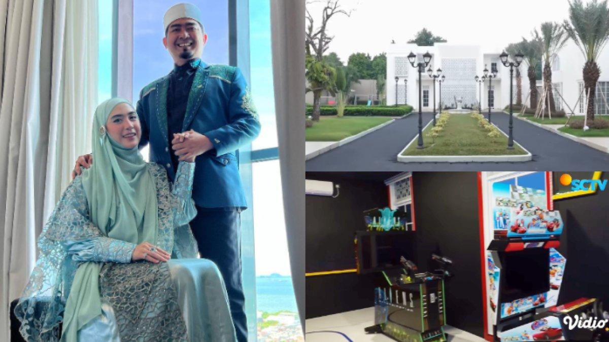 PENAMPAKAN Rumah Baru <a href='https://manado.tribunnews.com/tag/ustaz-solmed' title='Ustaz Solmed'>Ustaz Solmed</a> & April Jasmine, Ada Bioskop hingga Tempat Bermain Bak <a href='https://manado.tribunnews.com/tag/timezone' title='Timezone'>Timezone</a>!
