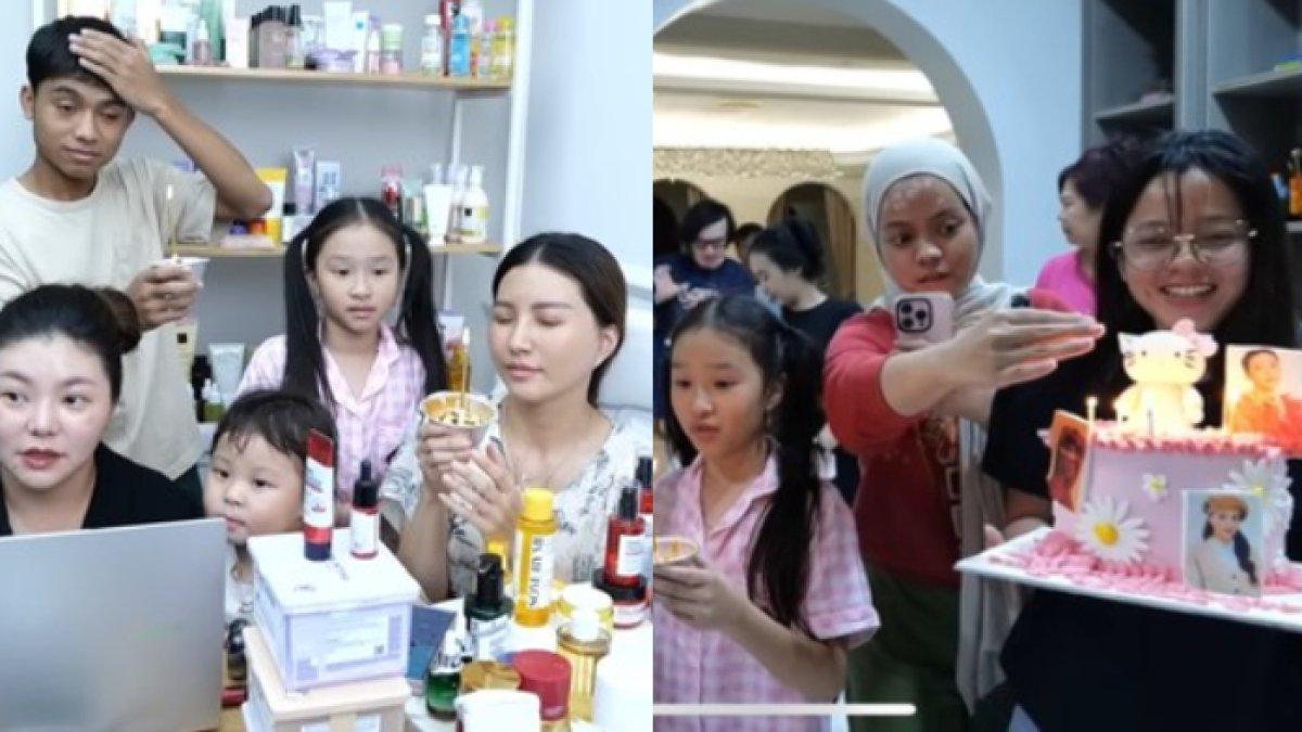 Sarwendah mendapat banyak hadiah di hari ulang tahunnya