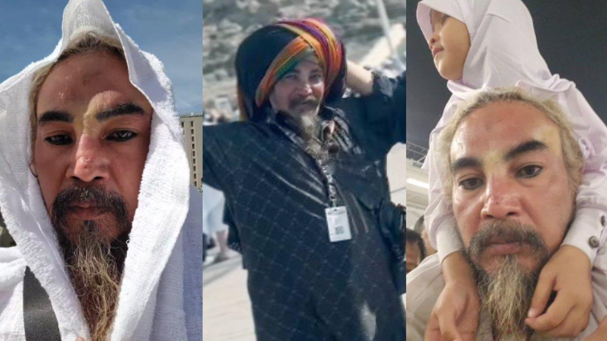 LIMBAD DITERIAKI SYAITON - Limbad sempat tertahan oleh pihak imigrasi Arab Saudi. Hal ini karena gigi taring khas yang menjadi bagian dari citra misteriusnya.