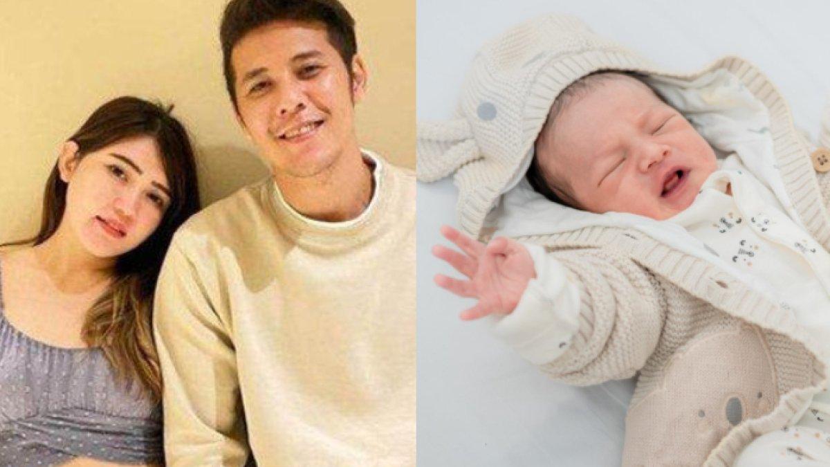 Intip potret tampan baby Agham, anak pertama Via Vallen dan Chevra Yolandi.