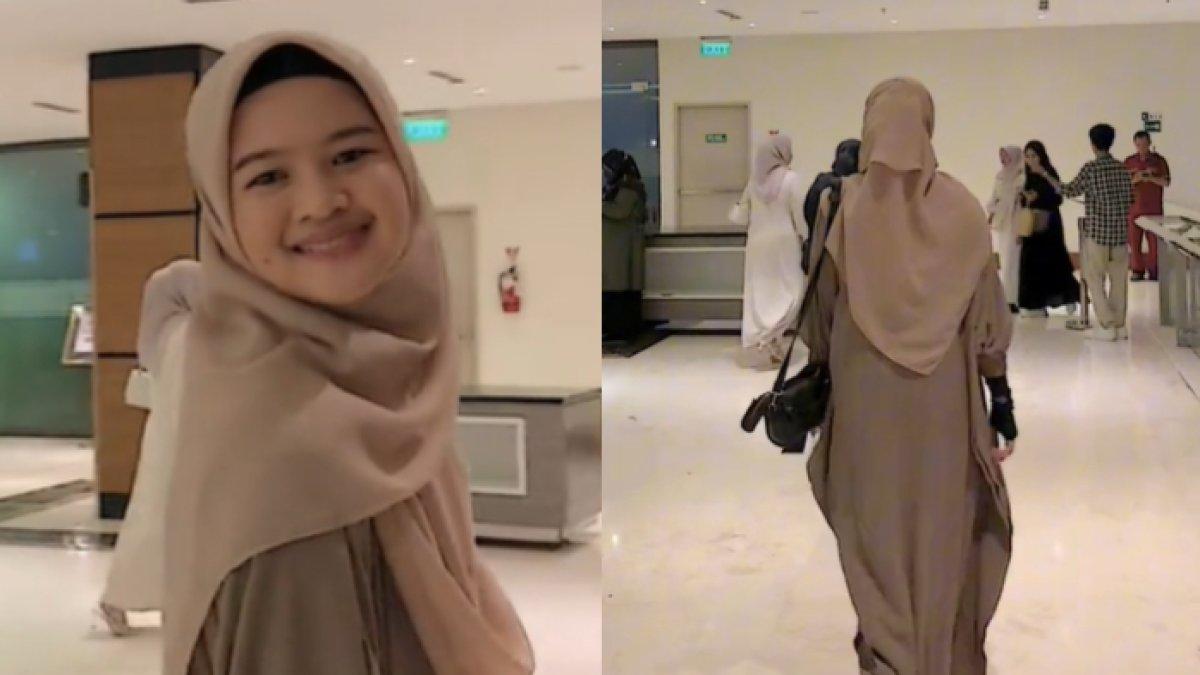 Penampilan Ipda Febryanti Mulyadi saat tidak bertugas sebagai polisi