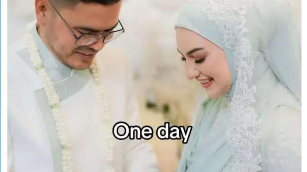 IRISH BELLA IKUTI TREN - Dalam unggahan terbarunya di Instagram, Irish Bella mengunggah potret saat Haldy menyematkan cincin di jari manisnya saat akad nikah.