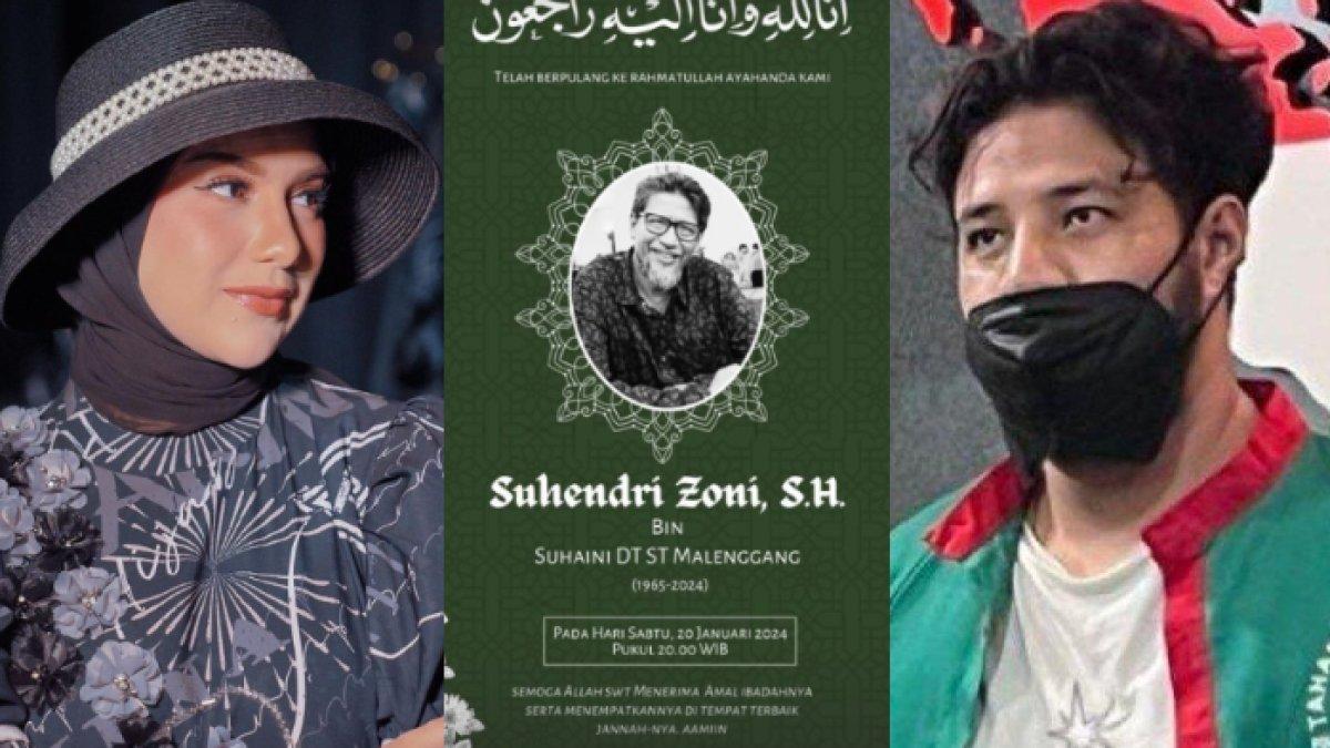 Irish Bella sampaikan belasungkawa atas meninggalnya sang mertua, Suhendri Zoni. Ia juga turut mendoakan ayah Ammar Zoni tersebut.
