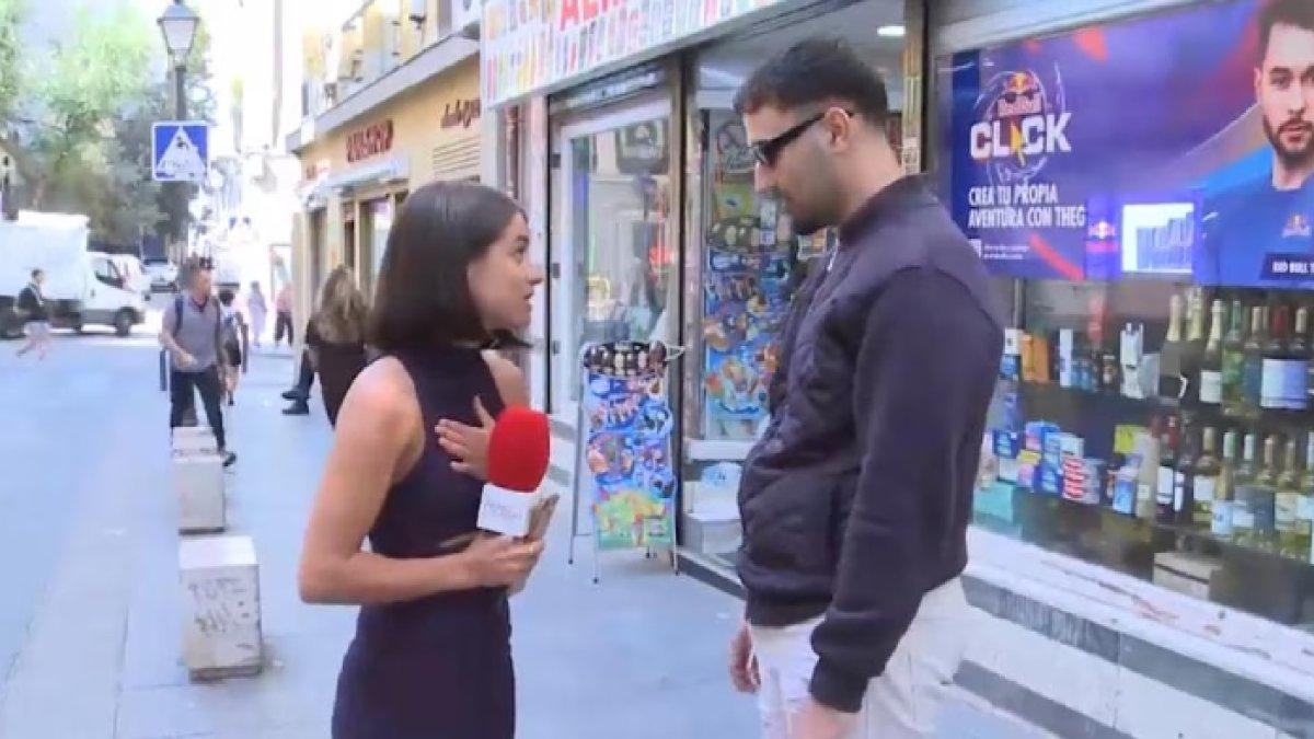 Isa Balado, reporter tv Spanyol dilecehkan pria saat siaran langsung.