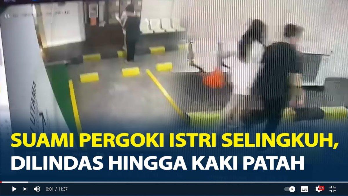 Istri ketahuan selingkuh, suami malah dilindas kakinya di Jaktim
