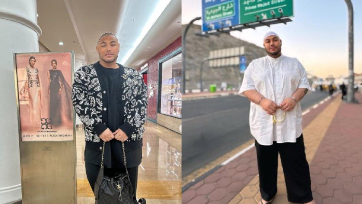 IGUN TAMPIL BOTAK - Ivan Gunawan tampil dengan rambut botak usai pulang dari ibadah Haji