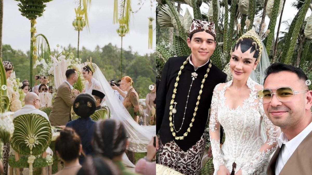 RAFFI AHMAD BERI ANGPAO - Raffi Ahmad disebut memberikan uang sebesar Rp 500 juta sebagai kado pernikahan Luna Maya dan Maxime Bouttier