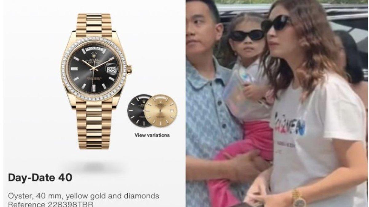 HARGA FASHION SELVI ANANDA - Jam tangan yang dikenakan Selvi Ananda ditaksir seharga Rp 1,5 miliar
