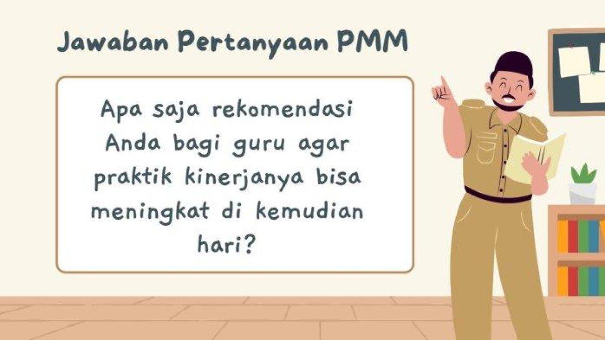 Jawaban dari soal PMM untuk kepala sekolah