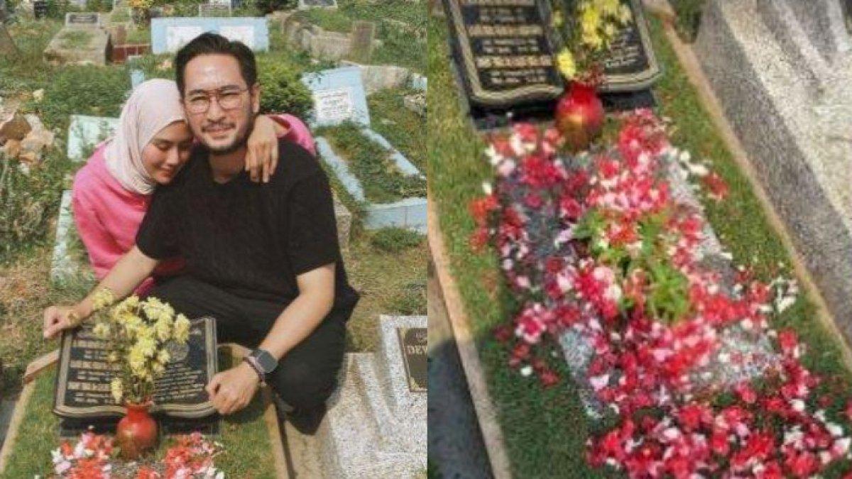 Jeje Govinda ziarah ke makam ibunda