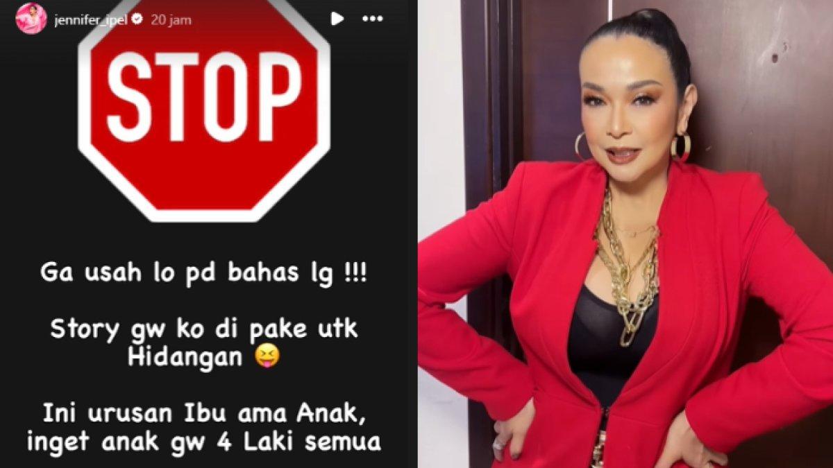 Jennifer Ipel harap netizen tak membahas masa lalu putranya