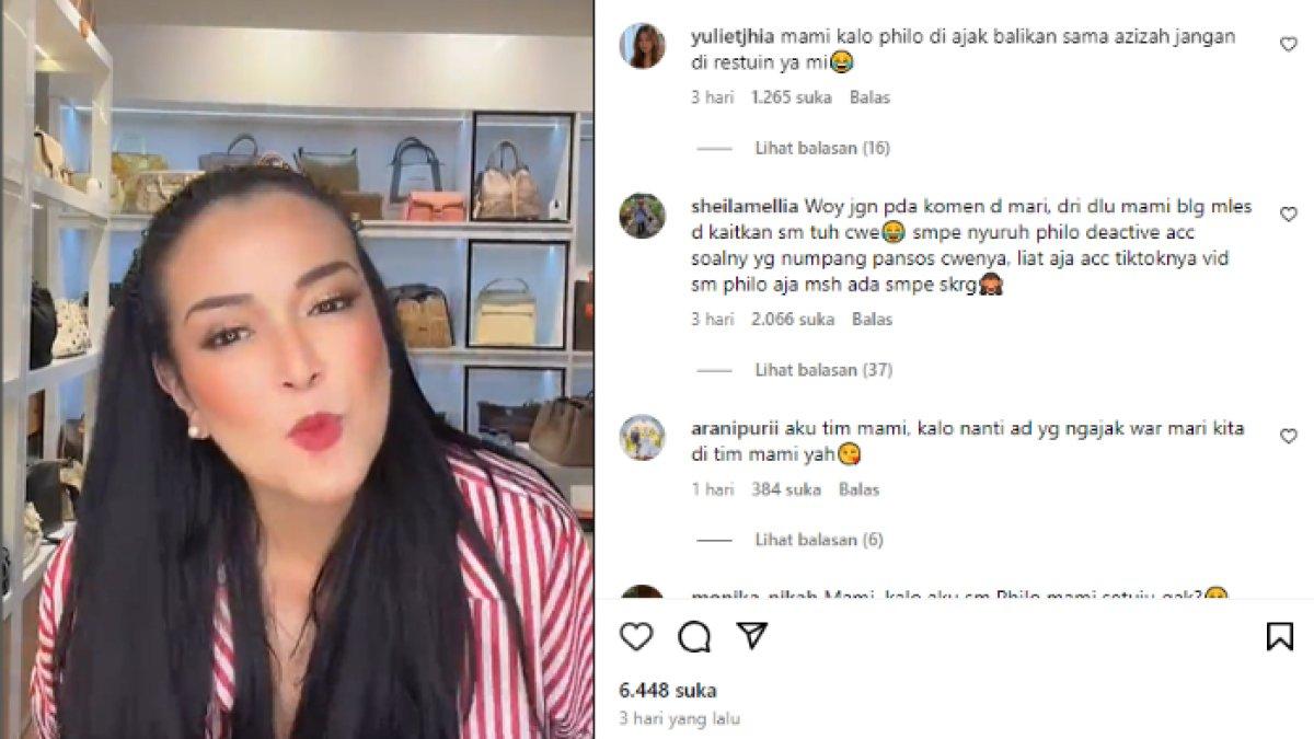 Jennifer Ipel terima banyak komentar terkait Azizah Salsha