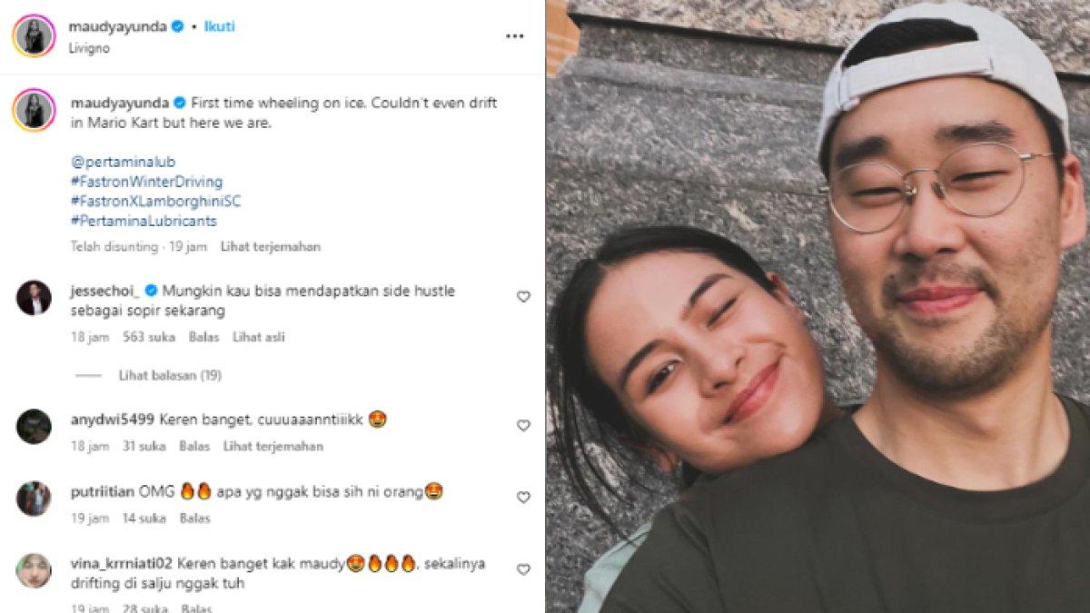 Jesse Choi puji Maudy Ayunda