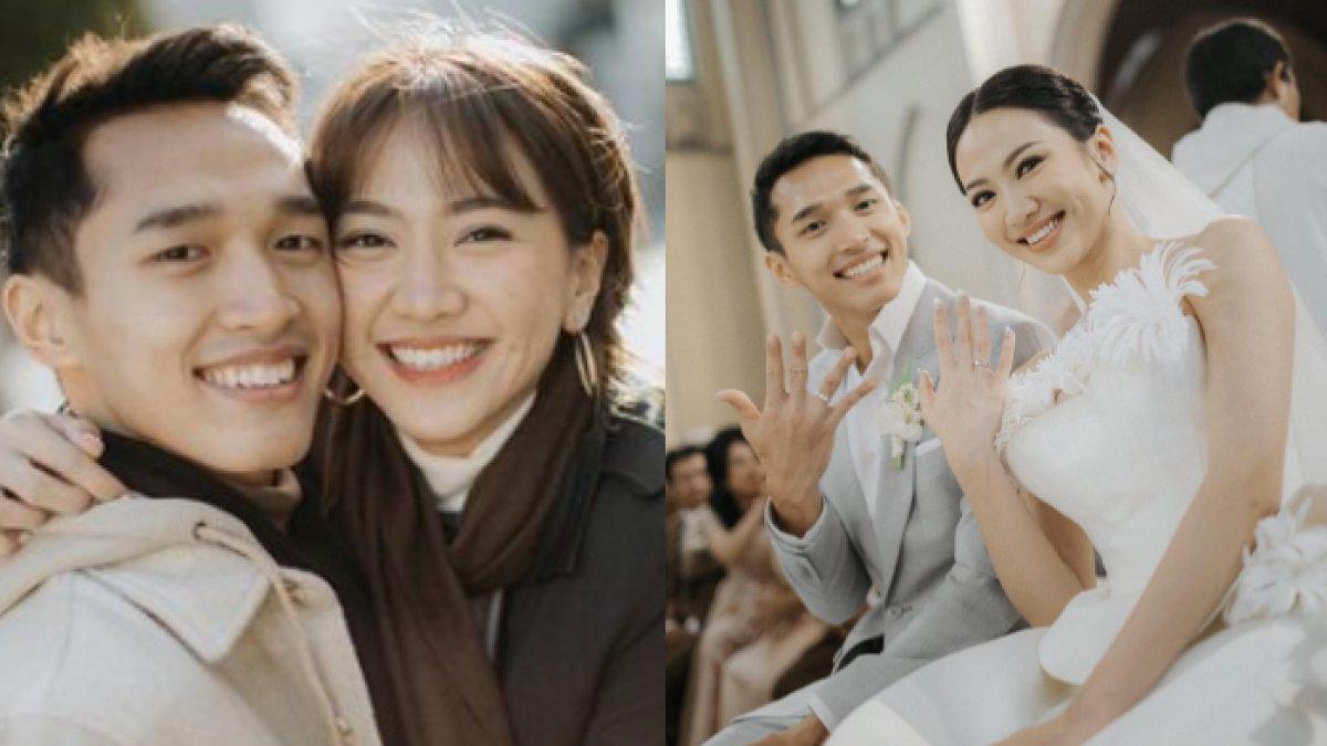 Jonathan Christie dan Shania menikah