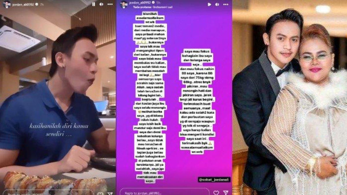 Jordan Ali dan Eva Manurung putus