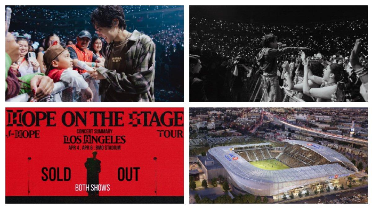 J-HOPE JADI SOLOIS K-POP PERTAMA YANG PENUHI STADION AMERIKA - J-Hope BTS ukir sejarah! Jadi solois K-Pop pertama yang sukses sold out konser stadion di AS. Netizen: