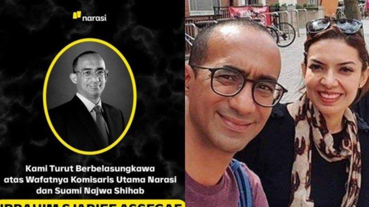 SUAMI NAJWA SHIHAB MENINGGAL DUNIA - Kabar duka suami Najwa Shihab, Ibrahim Sjarief Assegaf meninggal dunia, Selasa (20/5/2025) pukul 14.29 WIB di RS PON Jakarta Timur.