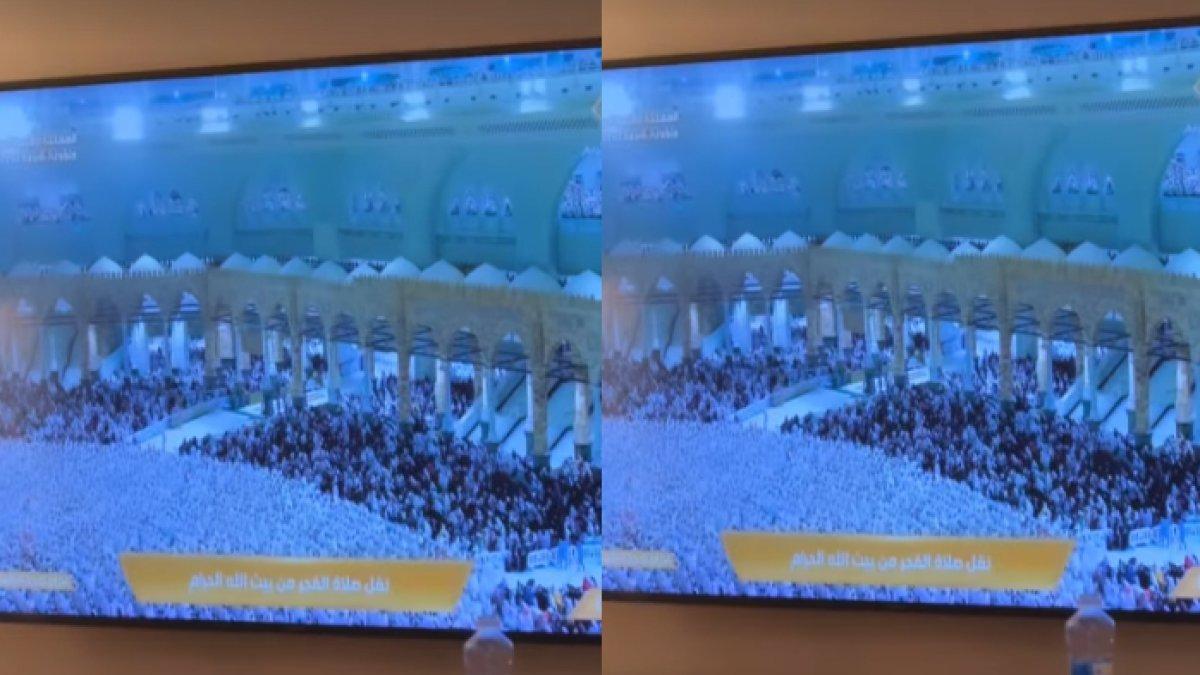Kamar Raffi dan Nagita juga dilengkapi dengan televisi yang berukuran cukup besar.