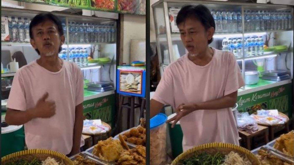 Kang Mus Pemeran Preman Pensiun Jualan Nasi Ayam