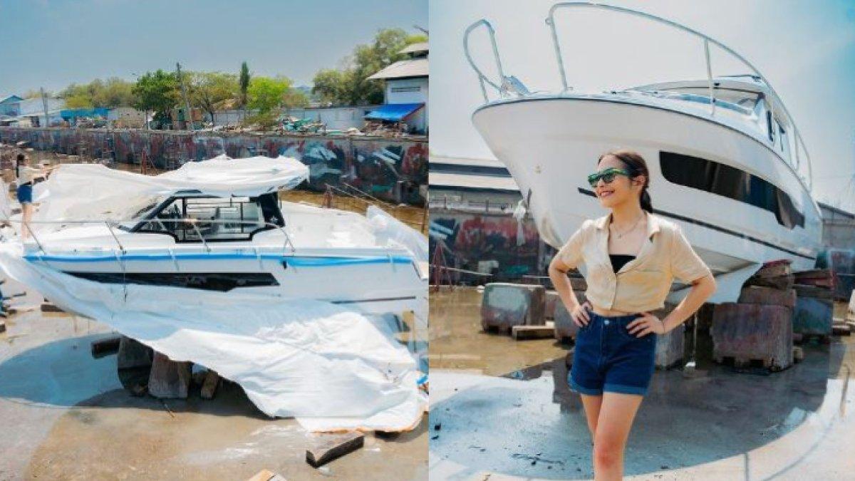 Kapal Yacht yang dibeli Prilly Latuconsina ditaksir sehara Rp2,5 miliar