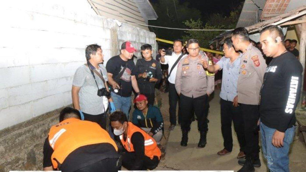 Kasus adik kandung bacok kakak perempuan hingga tewas di Jalan Gang Desa Kerticala, Kecamatan Tukdana, Kabupaten Indramayu, Senin (23/10/2023).
