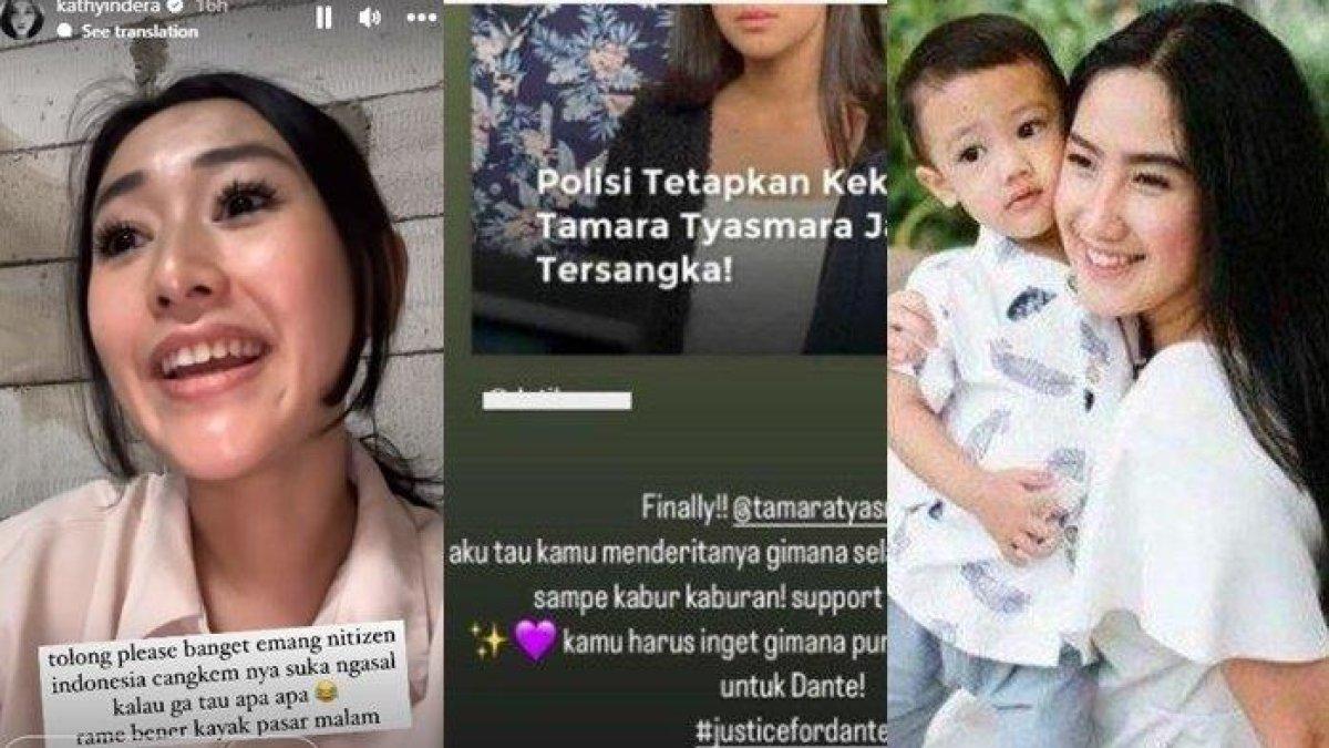 Kathy Indera menyebut Tamara selama ini menderita dipacari YA. Mulai dari dikasari hingga diancam
