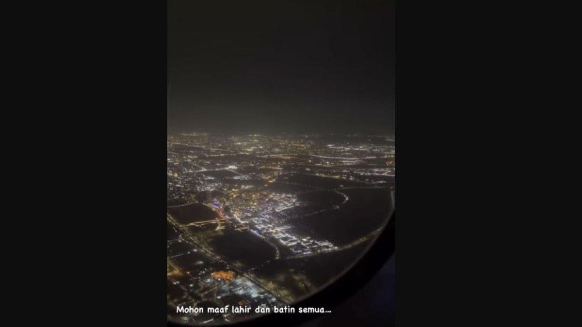 MARUEF ASHARY SUSUL CELINE EVANGELISTA - Keberangkatan Maruef Ashary ke Tanah Suci pun semakin memperkuat dugaan pertemuannya dengan Celine.