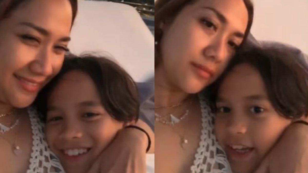 Kedekatan Noah Sinclair dan sang ibunda, Bunga Citra Lestari