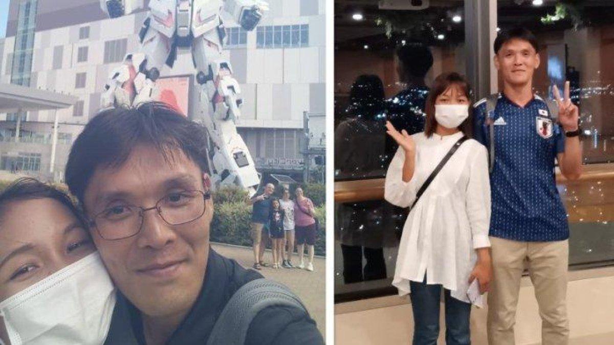 Keiichirou Kajimura berfoto dengan Josi Putri