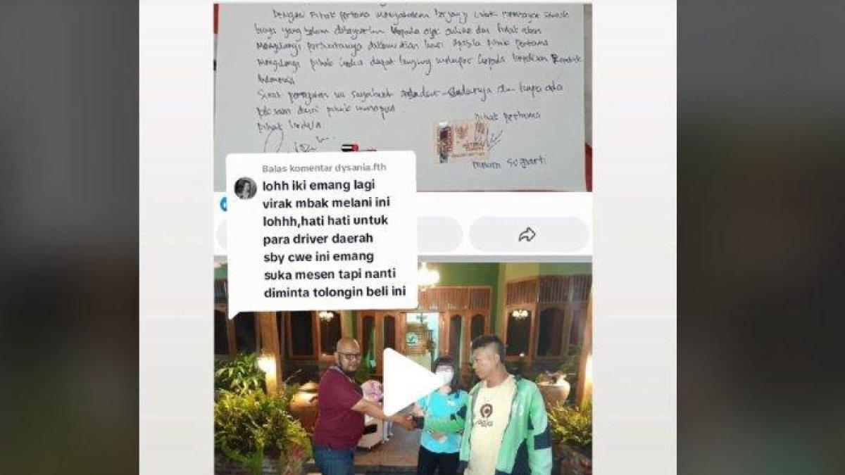 Kejadian Melani minta bayarin belanjaan ke driver ojol tak cuma sekali