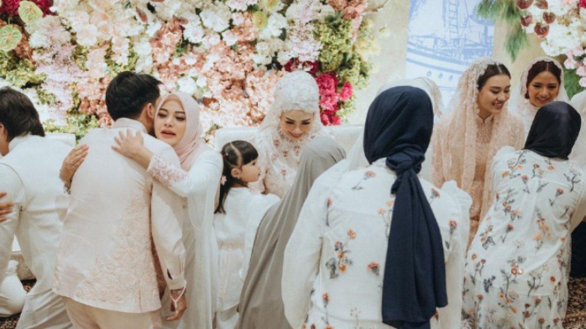 Keluarga Thariq Halilintar dan Aaliyah Massaid berkumpul