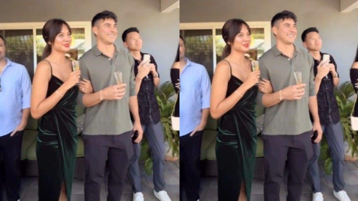 Kemesraan Aurelie Moeremans dan Tyler Bigenho