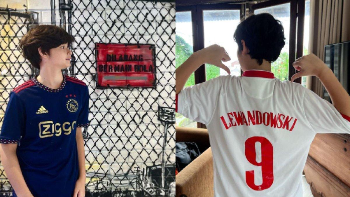 Kenzou menyukai olahraga sepak bola