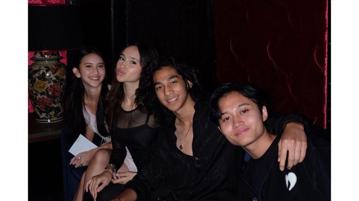 Kenzy dan Rizwan hadir di perayaan