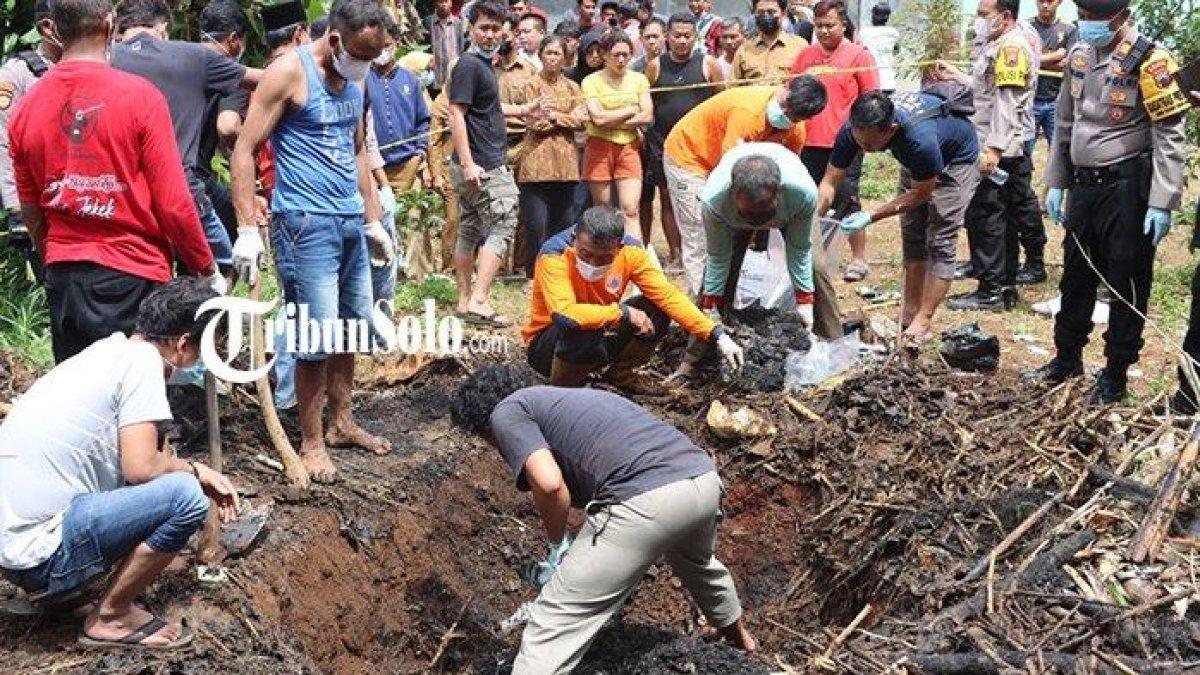 Kerangka manusia kembali gegerkan warga Kabupaten Wonogiri, tepatnya di Desa Setren, Kecamatan Slogohimo, pada Senin (22/4/2024).