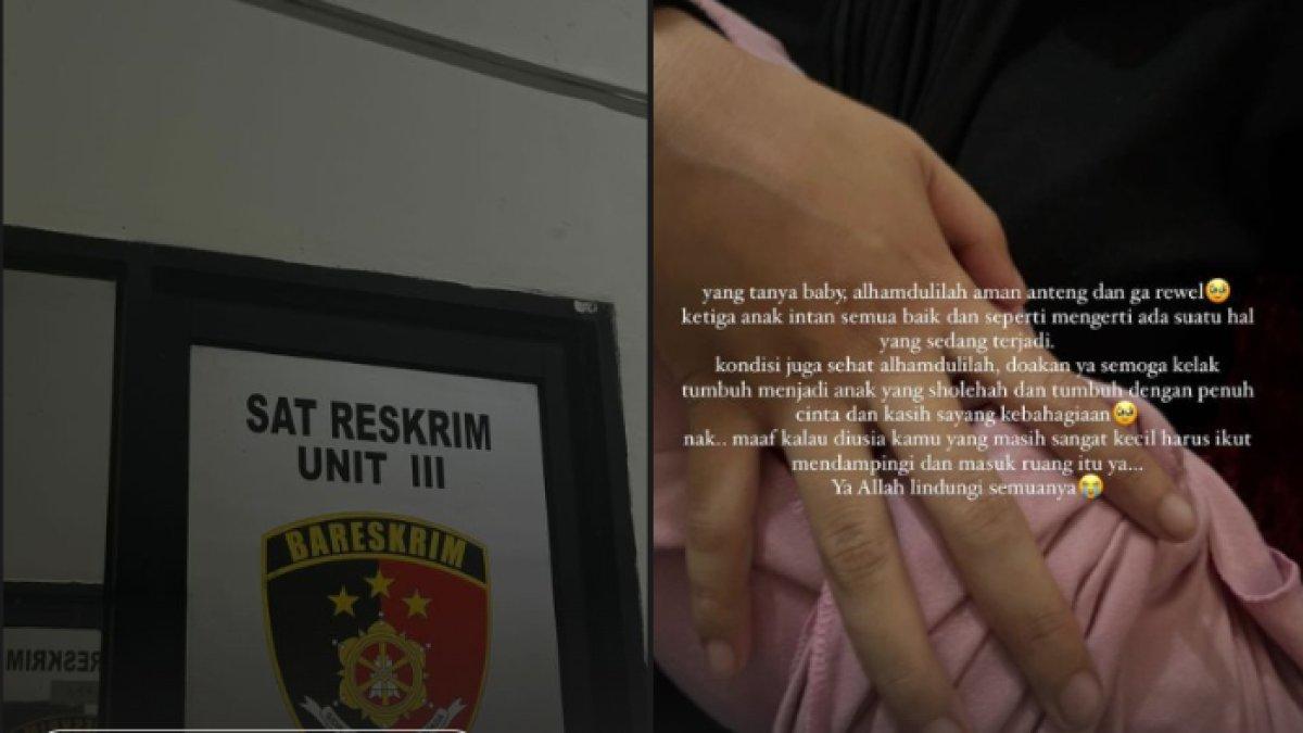 Ketiga anak Cut Intan Nabila berada di tempat yang aman